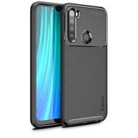 Чохол-накладка Ipaky Carbon Fiber Series/Soft TPU Case Xiaomi Redmi Note 8 Black