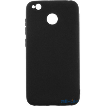 Чохол-накладка TOTO 1mm Matt TPU Case Xiaomi Redmi 4X Black