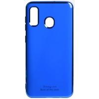 Чохол-накладка TOTO Electroplate TPU 2mm Case Samsung Galaxy A20/A30 Blue