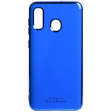 Чохол-накладка TOTO Electroplate TPU 2mm Case Samsung Galaxy A20/A30 Blue