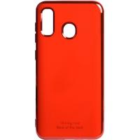 Чохол-накладка TOTO Electroplate TPU 2mm Case Samsung Galaxy A20/A30 Red