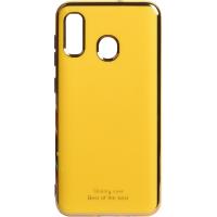 Чохол-накладка TOTO Electroplate TPU 2mm Case Samsung Galaxy A20/A30 Yellow