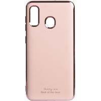 Чохол-накладка TOTO Electroplate TPU 2mm Case Samsung Galaxy A20/A30 Rose Gold