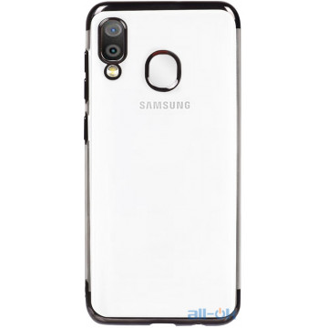 Чохол-накладка TOTO Electroplating TPU Case Samsung Galaxy A20/A30 Black