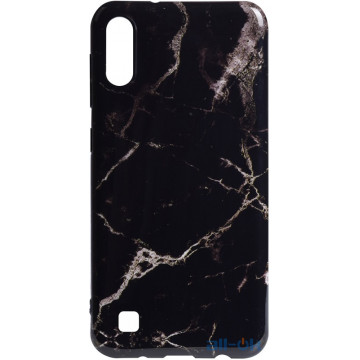 Чохол-накладка TOTO IMD Print Marble TPU Case Samsung Galaxy A10/M10 Black