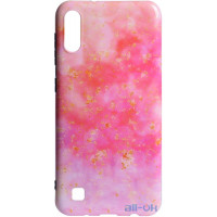 Чохол-накладка TOTO IMD Print Marble TPU Case Samsung Galaxy A10/M10 Pink