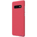 Чохол-накладка Nillkin Super Frosted Shield Samsung Galaxy S10 Red — інтернет магазин All-Ok. фото 2