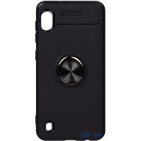 Чохол-накладка TOTO Car Magnetic Ring TPU Case Samsung Galaxy A10 Black/Black
