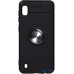 Чохол-накладка TOTO Car Magnetic Ring TPU Case Samsung Galaxy A10 Black/Silver — інтернет магазин All-Ok. фото 1