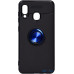 Чохол-накладка TOTO Car Magnetic Ring TPU Case Samsung Galaxy A20/A30 Black/Blue — інтернет магазин All-Ok. фото 1