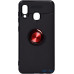 Чохол-накладка TOTO Car Magnetic Ring TPU Case Samsung Galaxy A20/A30 Black/Red — інтернет магазин All-Ok. фото 1