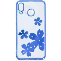 Чохол-накладка TOTO Electroplate Print TPU Case Samsung Galaxy A20/A30 Flowers