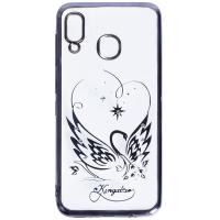 Чохол-накладка TOTO Electroplate Print TPU Case Samsung Galaxy A20/A30 Kingabar