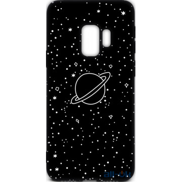 Чохол-накладка TOTO Cartoon Soft Silicone TPU Case Samsung Galaxy S9 Saturn Black