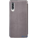 Чохол-накладка TOTO Book Rounded Leather Case Samsung Galaxy A70s Gray — інтернет магазин All-Ok. фото 2