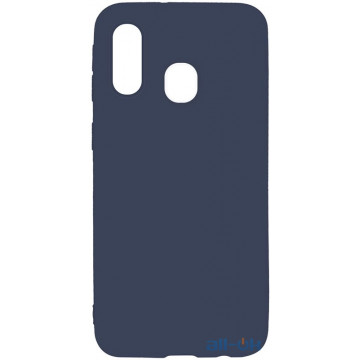 Чохол-накладка TOTO 1mm Matt TPU Case Samsung Galaxy A40 Navy Blue