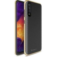 Чохол-накладка Ipaky Bumblebee Series/PC Frame With TPU Case Samsung Galaxy A50 Gold