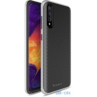 Чохол-накладка Ipaky Bumblebee Series/PC Frame With TPU Case Samsung Galaxy A50 Silver