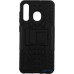 Чохол-накладка TOTO Dazzle Kickstand 2 in 1 Case Samsung Galaxy A20/A30 Black — інтернет магазин All-Ok. фото 10