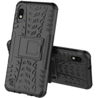 Чохол-накладка TOTO Dazzle Kickstand 2 in 1 Case Samsung Galaxy M10 Black