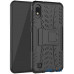 Чохол-накладка TOTO Dazzle Kickstand 2 in 1 Case Samsung Galaxy M10 Black — інтернет магазин All-Ok. фото 6