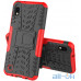 Чохол-накладка TOTO Dazzle Kickstand 2 in 1 Case Samsung Galaxy M10 Red — інтернет магазин All-Ok. фото 1