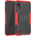 Чохол-накладка TOTO Dazzle Kickstand 2 in 1 Case Samsung Galaxy M10 Red — інтернет магазин All-Ok. фото 3