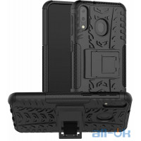 Чохол-накладка TOTO Dazzle Kickstand 2 in 1 Case Samsung Galaxy M20 Black
