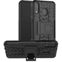 Чохол-накладка TOTO Dazzle Kickstand 2 in 1 Case Samsung Galaxy M20 Black