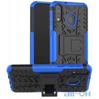 Чохол-накладка TOTO Dazzle Kickstand 2 in 1 Case Samsung Galaxy M20 Blue