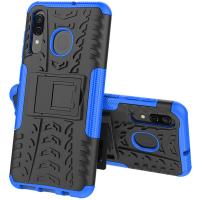 Чохол-накладка TOTO Dazzle Kickstand 2 in 1 Case Samsung Galaxy A20/A30 Blue