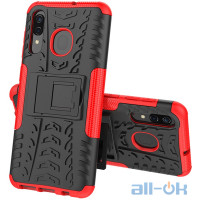 Чохол-накладка TOTO Dazzle Kickstand 2 in 1 Case Samsung Galaxy A20/A30 Red