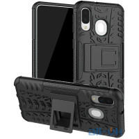 Чохол-накладка TOTO Dazzle Kickstand 2 in 1 Case Samsung Galaxy A40 Black