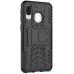 Чохол-накладка TOTO Dazzle Kickstand 2 in 1 Case Samsung Galaxy A40 Black — інтернет магазин All-Ok. фото 6