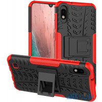 Чохол-накладка TOTO Dazzle Kickstand 2 in 1 Case Samsung Galaxy A10 Red