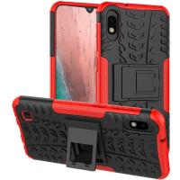 Чохол-накладка TOTO Dazzle Kickstand 2 in 1 Case Samsung Galaxy A10 Red