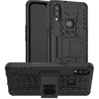 Чохол-накладка TOTO Dazzle Kickstand 2 in 1 Case Samsung Galaxy A10s Black