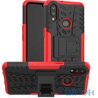 Чохол-накладка TOTO Dazzle Kickstand 2 in 1 Case Samsung Galaxy A10s Red