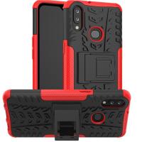 Чохол-накладка TOTO Dazzle Kickstand 2 in 1 Case Samsung Galaxy A10s Red