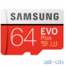 Карта пам'яті Samsung 64 GB microSDXC Class 10 UHS-I EVO Plus + SD Adapter MB-MC64HA — інтернет магазин All-Ok. фото 1
