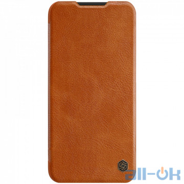 Шкіряний чохол-книжка Nillkin Qin Leather Series для Xiaomi Redmi Note 8 Brown