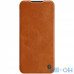 Шкіряний чохол-книжка Nillkin Qin Leather Series для Xiaomi Redmi Note 8 Brown — інтернет магазин All-Ok. фото 1