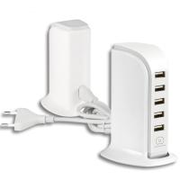 Мережевий зарядний пристрій WUW Wall Charger 5xUSB 6A White (WUW-C24)