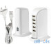 Мережевий зарядний пристрій WUW Wall Charger 5xUSB 6A White (WUW-C24) — інтернет магазин All-Ok. фото 2