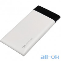 Зовнішній акумулятор (Power Bank) DA DT0002WE 10000mAh Li-pol 2USB 2.1A LCD White
