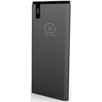 Зовнішній акумулятор (Power Bank) WUW U26 10000mAh Li-pol 2USB 2.1A Silver