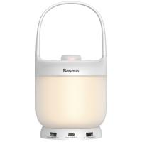 Портативна LED лампа Baseus Moon-white Series Knob Stepless Dimming Portable Lamp White
