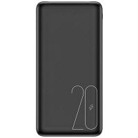 Зовнішній акумулятор (Power Bank) Usams US-CD80 PB19 Dual USB Power Bank 20000mAh Чорний