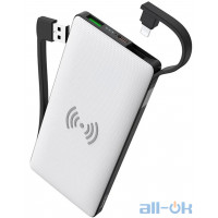 Зовнішній акумулятор (Power Bank) Hoco S10 Multi-function 10000mAh White