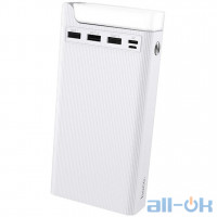 Зовнішній акумулятор (Power Bank) HOCO Jove Table Lamp J62 30000mAh White